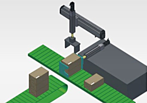 直线运动模组应用于生产线搬运装置